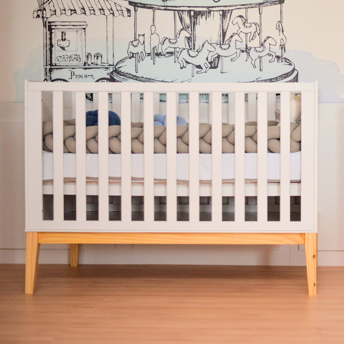 Berço Amor Perfeito 2 em 1