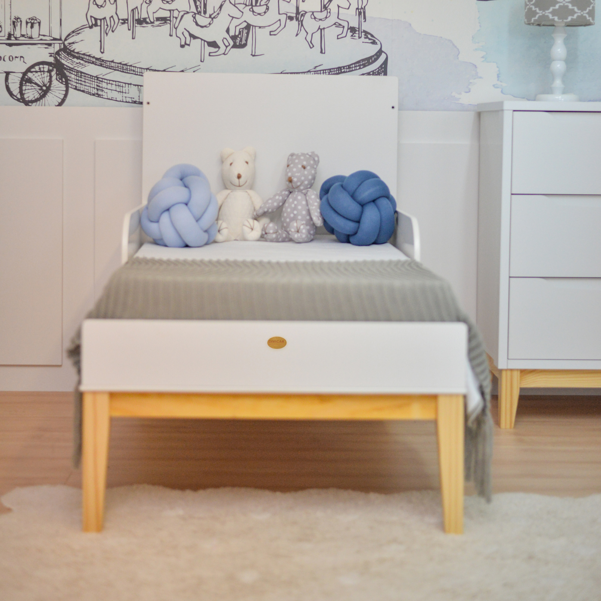 Berço Amor Perfeito 2 em 1