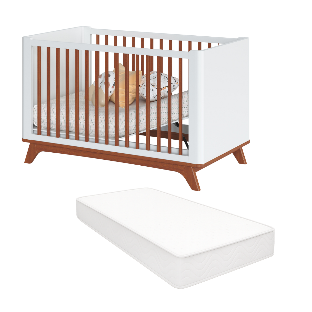 Berço Sambalelê 2 em 1