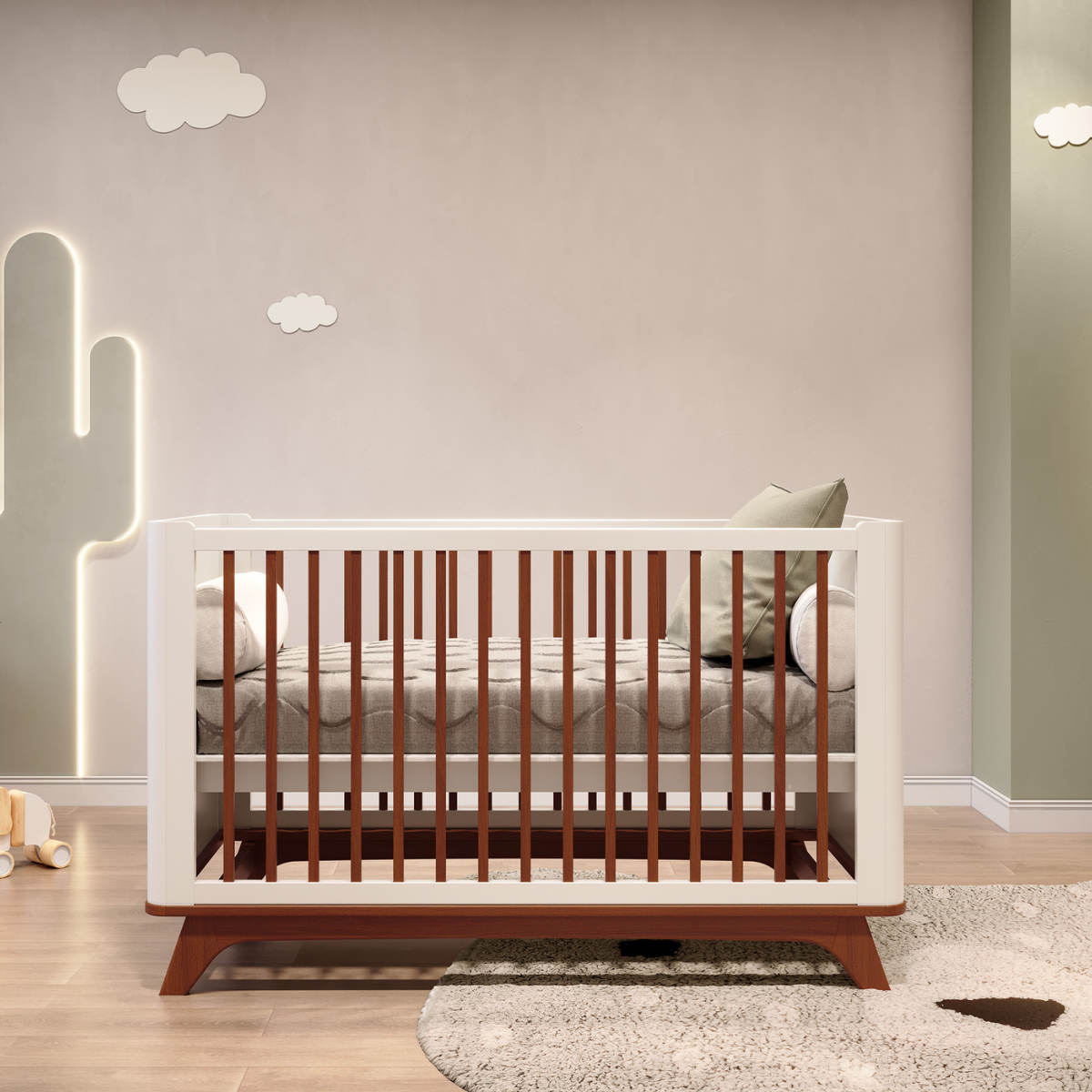 Berço Sambalelê 2 em 1