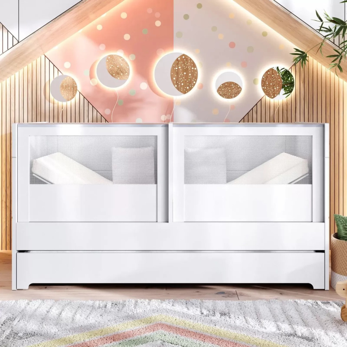 Berço de Gêmeos Sol e Mar