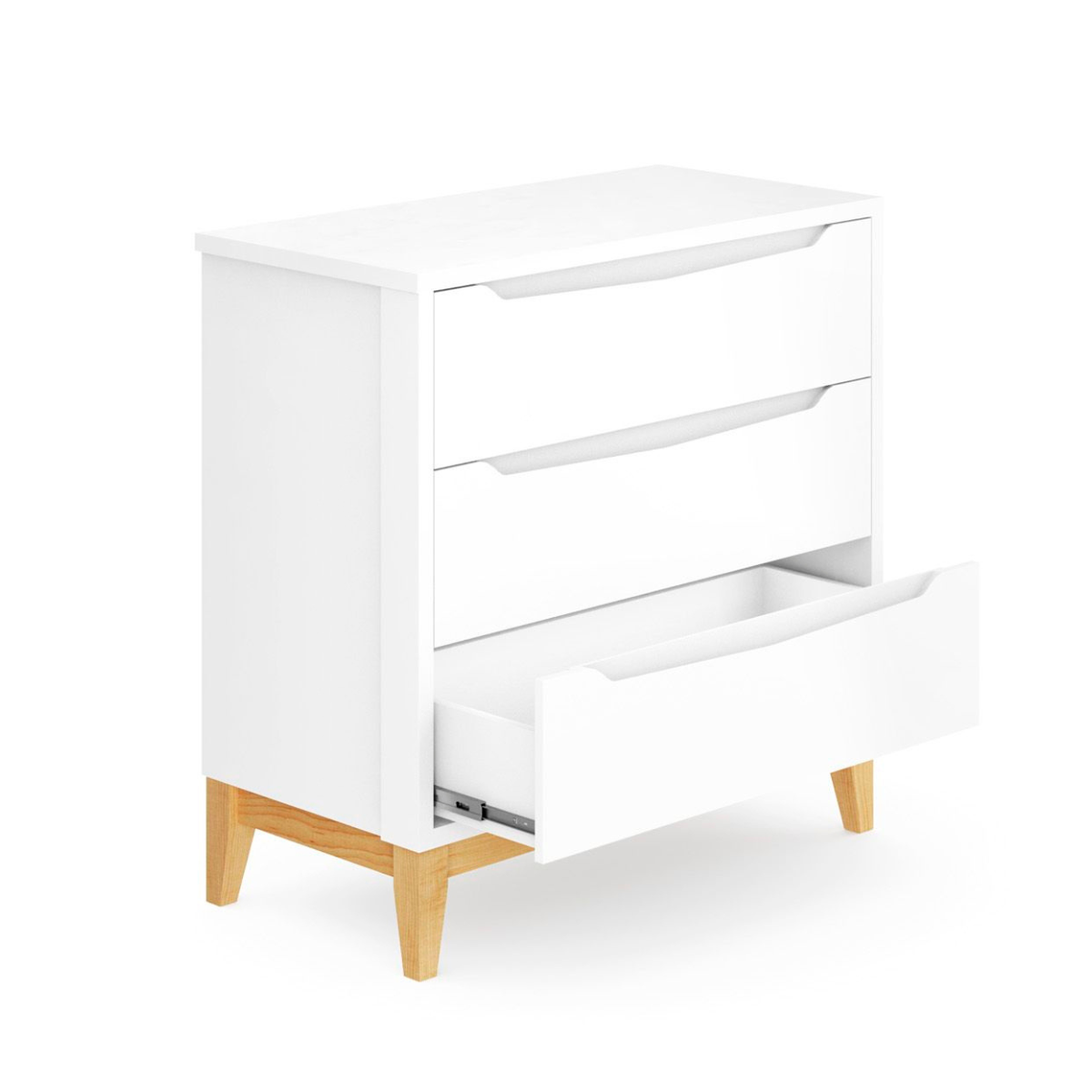 Cômoda Amor Perfeito (3 Gavetas)