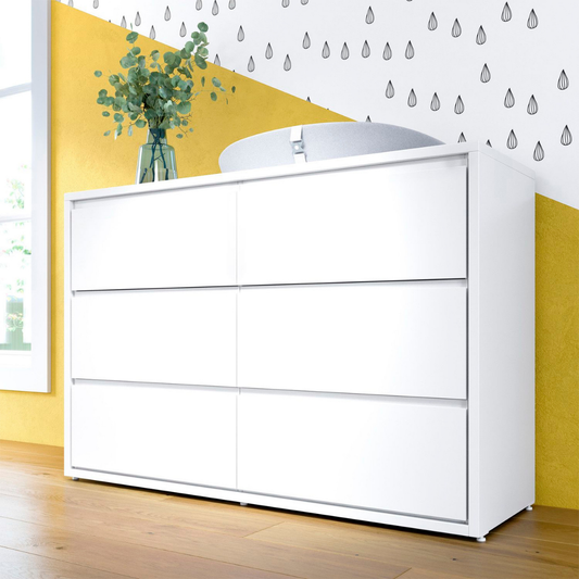 Cômoda Wood (6 Gavetas)