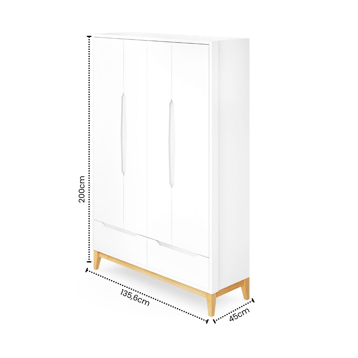 Roupeiro Amor Perfeito 3 Portas