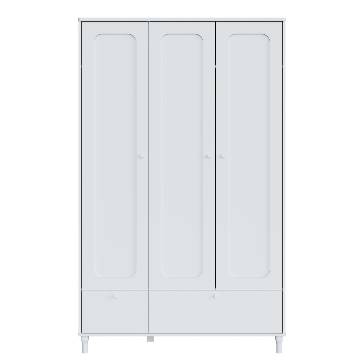 Roupeiro Fofura (3 Portas e 2 Gavetas)