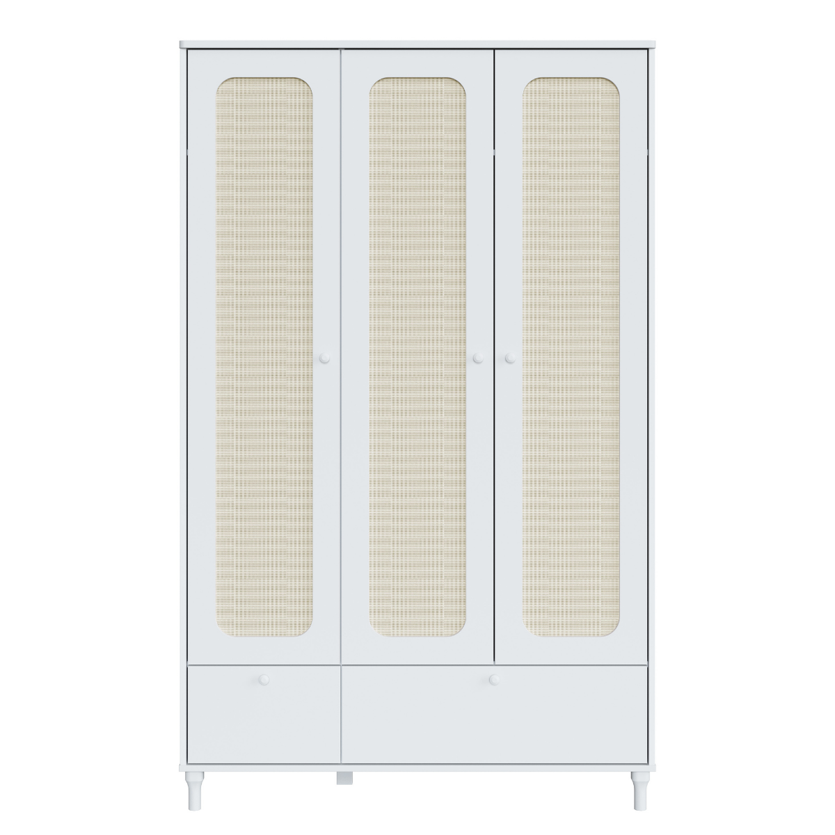 Roupeiro Fofura (3 Portas e 2 Gavetas)